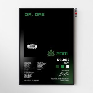 Dr Dre '2001' Album Poster