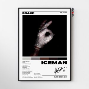 Drake 'Iceman' Album Poster
