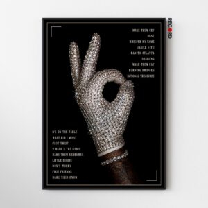 Drake 'Iceman' Tracklist Poster