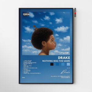 Drake 'Nothing Was The Same' Album Poster