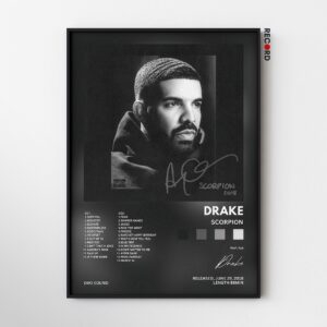 Drake 'Scorpion' Album Poster