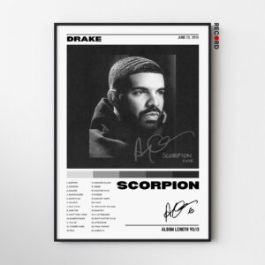 Drake 'Scorpion' Album Poster