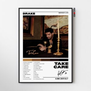 Drake 'Take Care' Album Poster