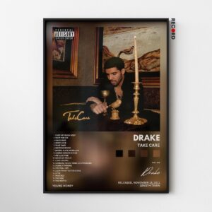 Drake 'Take Care' Album Poster