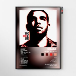 Drake 'Thank Me Later' Album Poster
