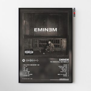 Eminem 'Marshall Mathers LP' Album Poster