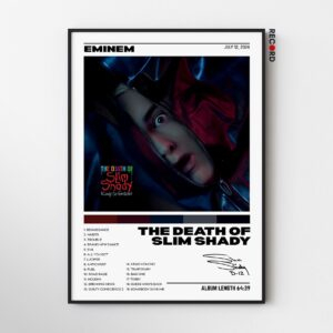 Eminem 'The Death Of Slim Shady' Album Poster