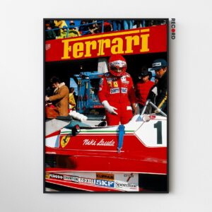 Ferrari 'Niki Lauda F1' Poster