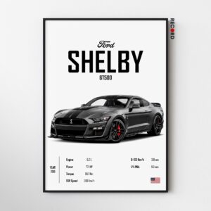 Ford Shelby GT500 Poster