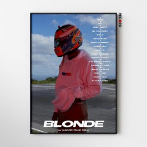 Frank Ocean 'Blonde' Tracklist Poster