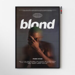 Frank Ocean 'Blonde' Tracklist Poster
