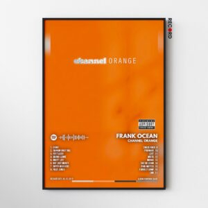 Frank Ocean 'Channel Orange' Album Poster