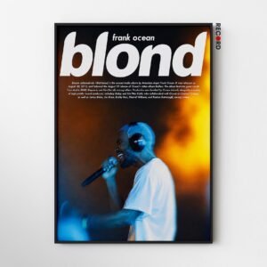 Frank Ocean 'Live Mic' Poster
