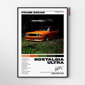 Frank Ocean 'Nostalgia Ultra' Album Poster