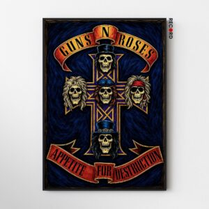 Guns 'N Roses 'Appetite For Destruction' Poster