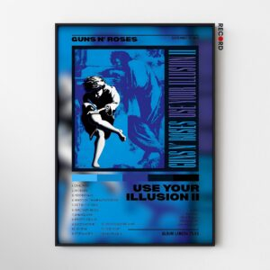 Guns 'N Roses 'Use Your Illusion II' Album Poster