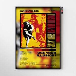 Guns 'N Roses 'Use Your Illusion I' Album Poster
