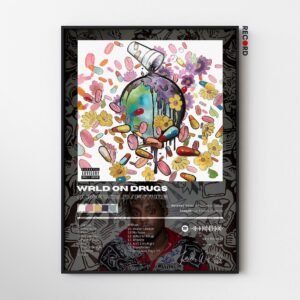 Juice Wrld 'Wrld On Drugs' Album Poster