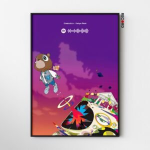 Kanye West 'Graduation' Spotify Poster