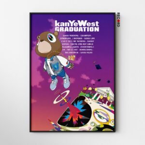 Kanye West 'Graduation' Tracklist Poster