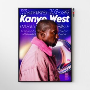 Kanye West 'Side Profile' Poster