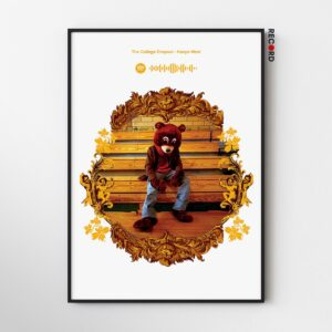 Kanye West 'The College Dropout' Spotify Poster