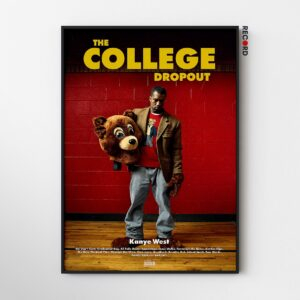 Kanye West 'The College Dropout' Tracklist Poster
