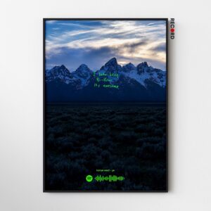 Kanye West 'Ye' Spotify Poster