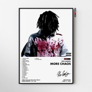 Ken Carson 'More Chaos' Album Poster