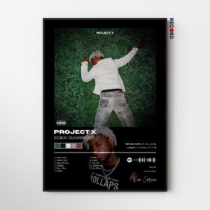 Ken Carson 'Project X' Album Poster