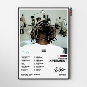 Ken Carson 'XPERIMENT' Album Poster