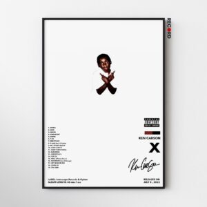 Ken Carson 'X' Album Poster