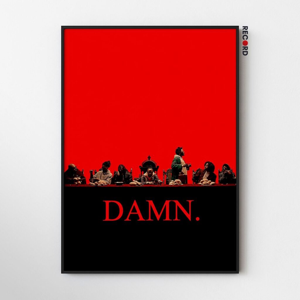 Kendrick Lamar 'Damn' Poster