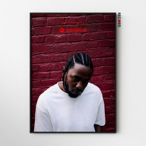 Kendrick Lamar 'Damn' Spotify Poster