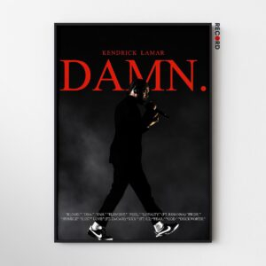 Kendrick Lamar 'Damn' Tracklist Poster