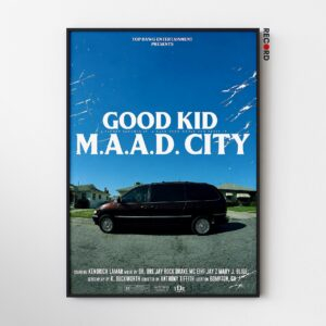 Kendrick Lamar 'Good Kid M.A.A.D City' Poster