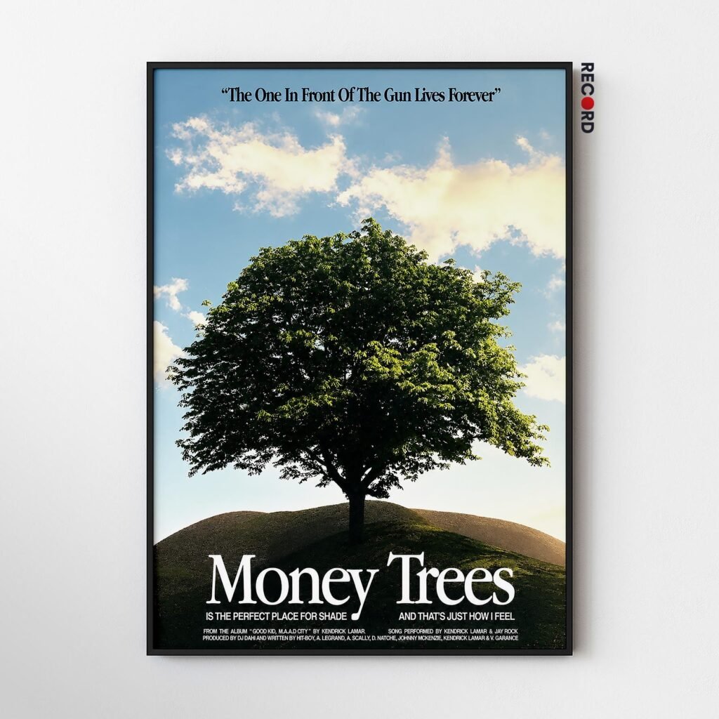 Kendrick Lamar 'Money Trees' Poster