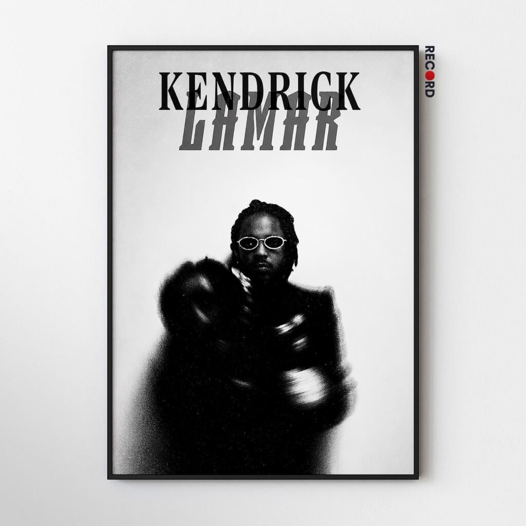 Kendrick Lamar 'Moody Portrait' Poster