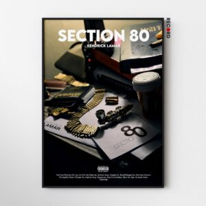 Kendrick Lamar 'Section 80' Tracklist Poster