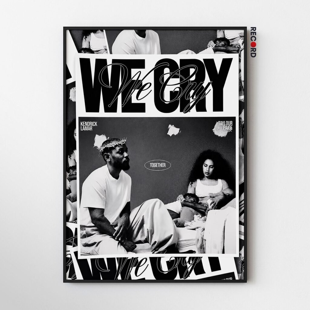 Kendrick Lamar 'We Cry Together' Poster