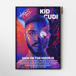 Kid Cudi 'Man On The Moon III' Poster
