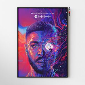 Kid Cudi 'Man On The Moon III' Spotify Poster