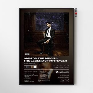 Kid Cudi 'Man On The Moon II' Album Poster