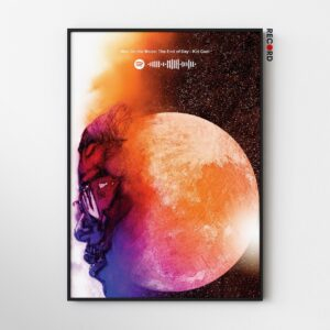Kid Cudi 'Man On The Moon' Spotify Poster