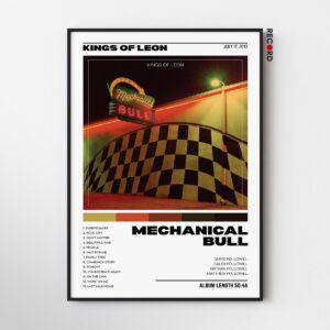 Kings Of Leon 'Mechanical Bull' Album Poster