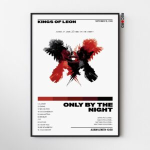 Kings Of Leon 'Only By The Night' Album Poster