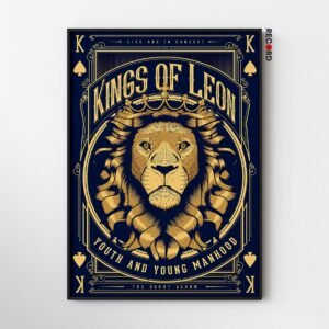 Kings Of Leon 'Youth And Young Manhood' Poster