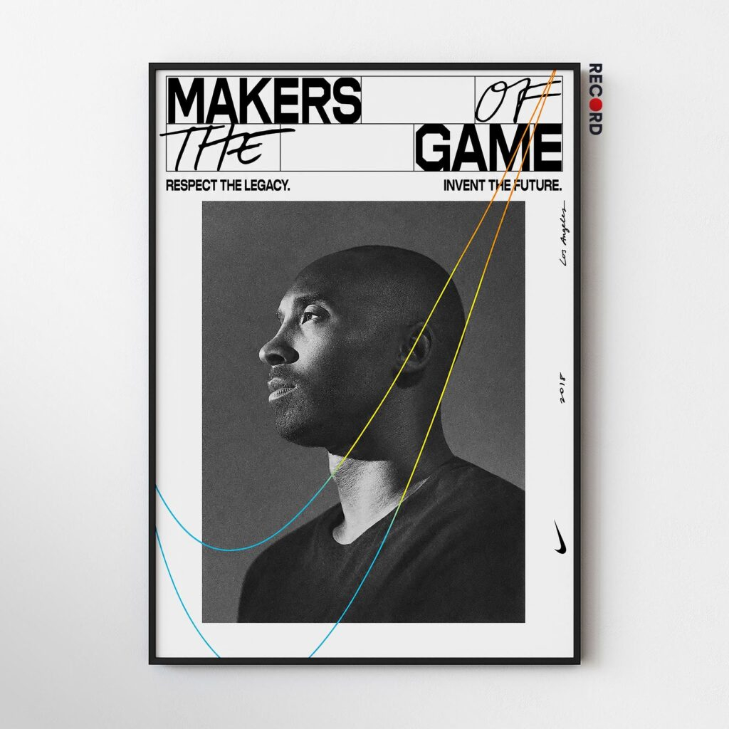 Kobe Bryant 'Makers Of The Game' Poster