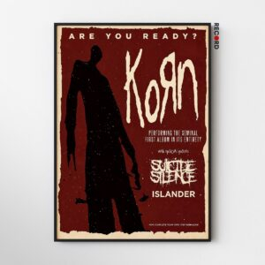 Korn 'Are You Ready?' Poster