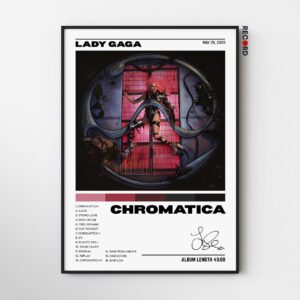 Lady Gaga 'Chromatica' Album Poster